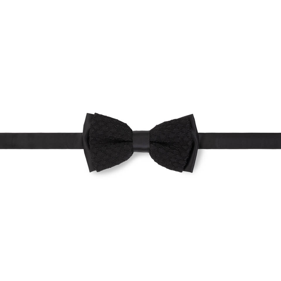 Men's bow tie BOW006.1 پاپیون مردانه مشکی مدل BOW006 لادومیر