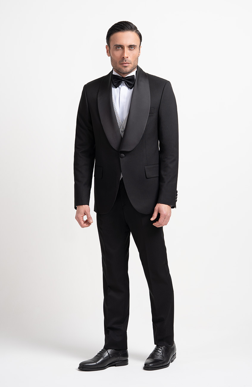men wedding suit sw17 style کت و شلوار دامادی مشکی لادومیر sw17